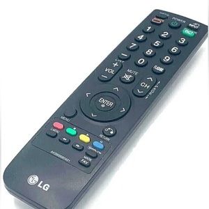 Genuine Original LG Remote Control Black Model AKB69680401 LCD LED HDTV Tested